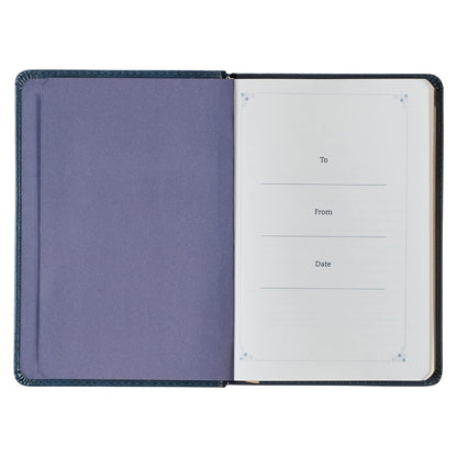 One Minute with God for Students Devotional, Navy Faux Leather Flex cover Imitation Leather – December 9, 2021