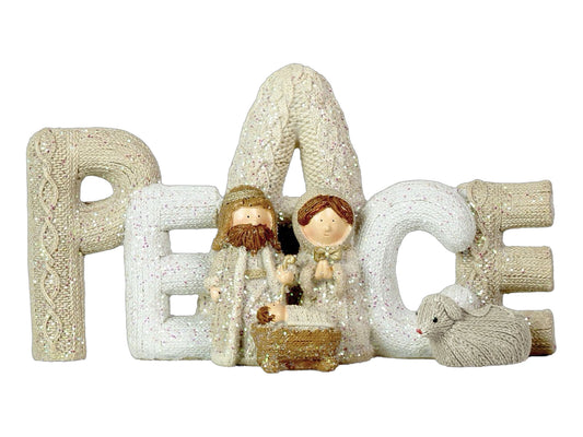 Peace Nativity Kiddie Scene