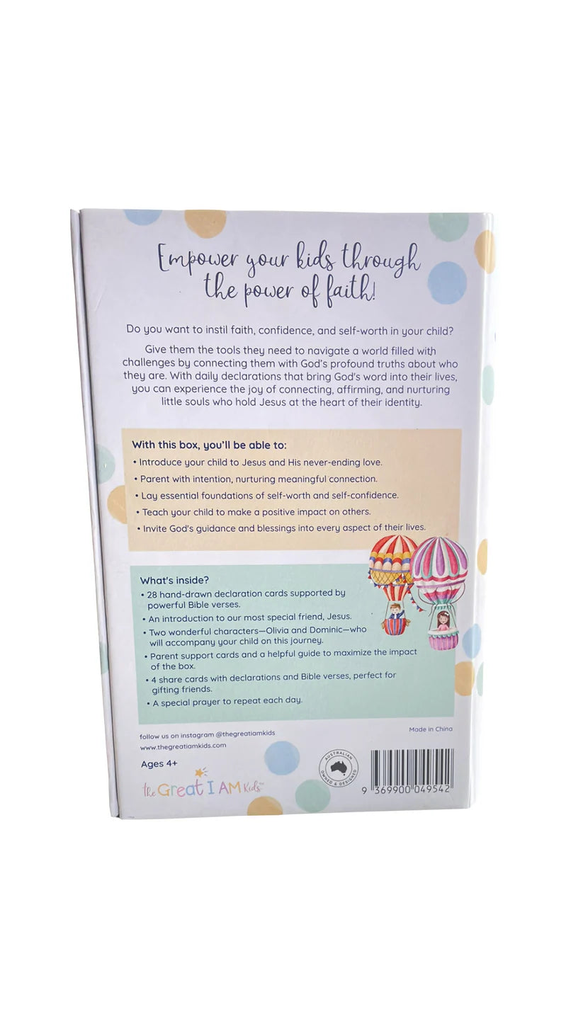 Declaration Cards: Biblical Affirmations for Kids