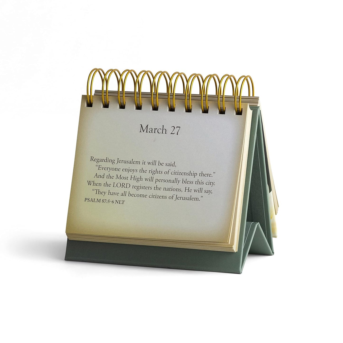 Psalms Beside Still Waters — Day Brightener Perpetual Flip Calendar