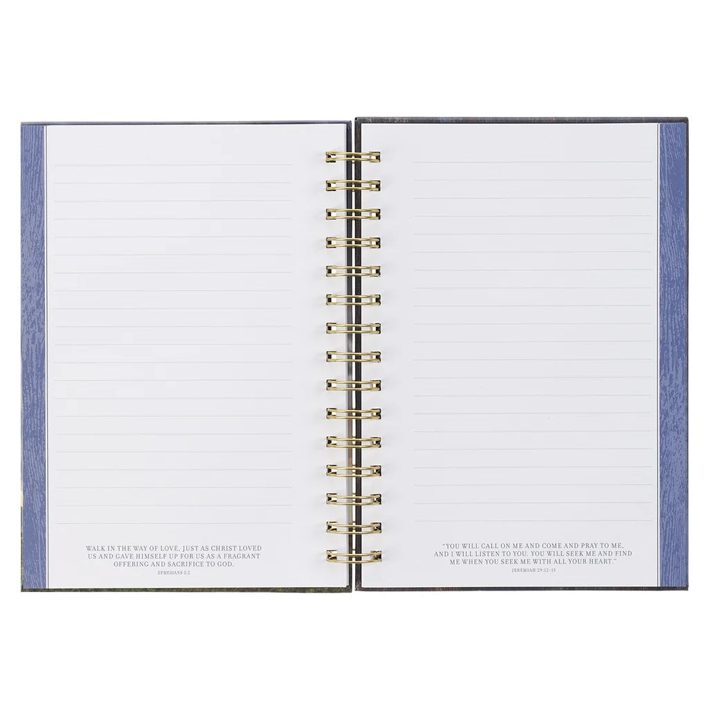 Strong in the Lord New Dawn Large Wire bound Journal - Ephesians 6:10