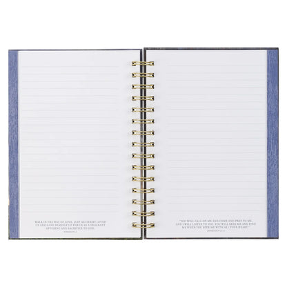 Strong in the Lord New Dawn Large Wire bound Journal - Ephesians 6:10