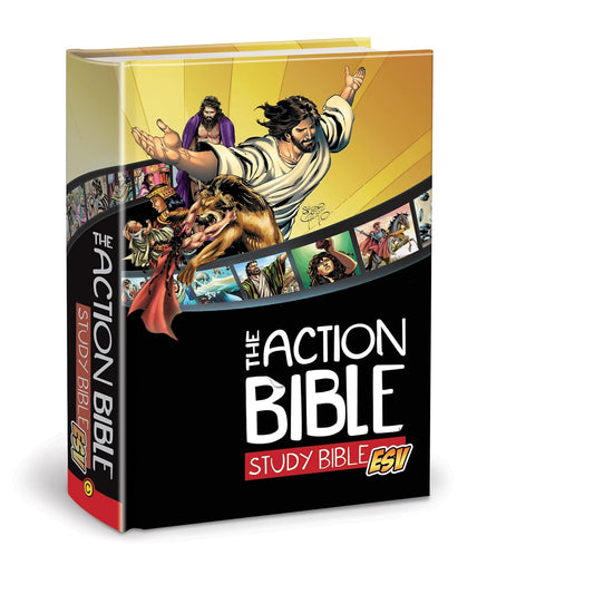 The Action Bible Study Bible-ESV Hardcover