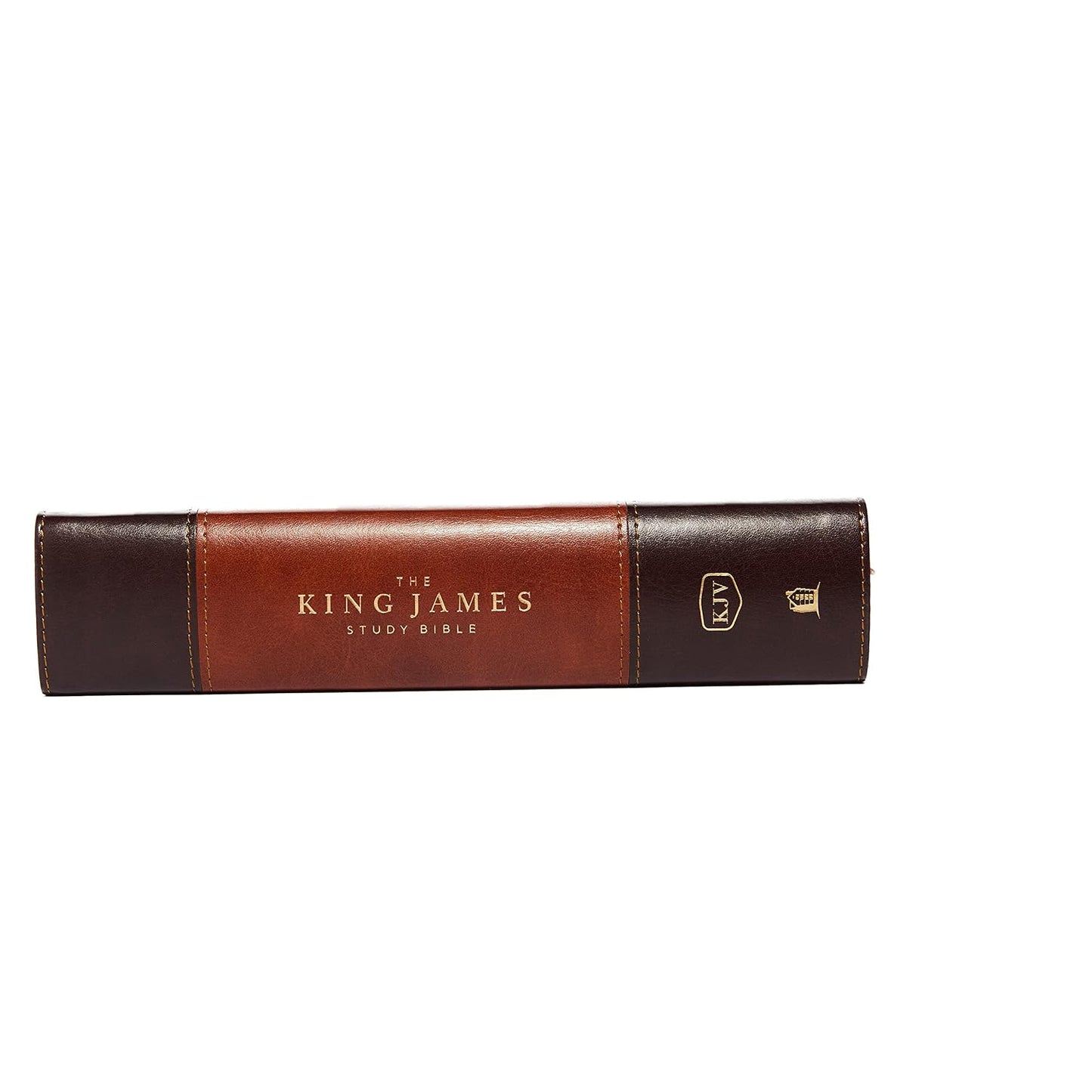 The King James Study Bible, Full-Color Edition, Large Print [Brown]