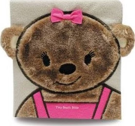 Tiny Bear's Bible Faux Fur Pink