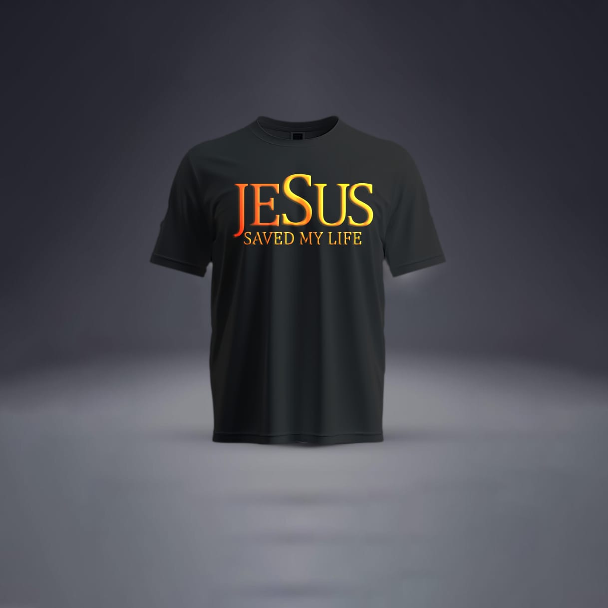 Polo T- Shirt -Faith   and John 3:16 and Jesus