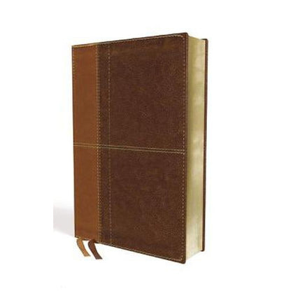 NIV Life Application Study Bible, Third Edition, Brown, Personal Size, Leather Soft, Red Letter Edition