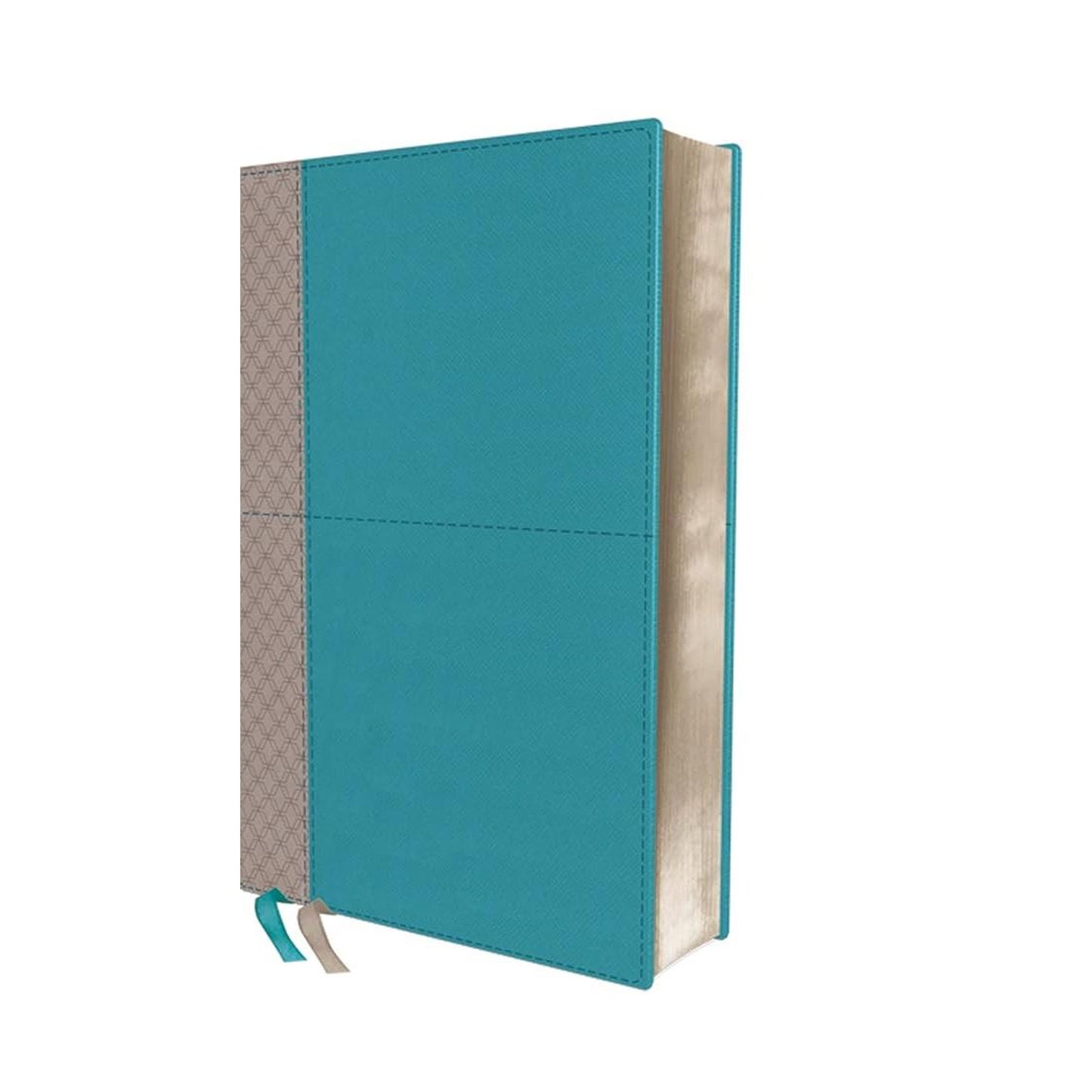 NIV Study Bible, Fully Revised Edition, Teal/Gray, LeatherSoft, Red Letter, Comfort Print