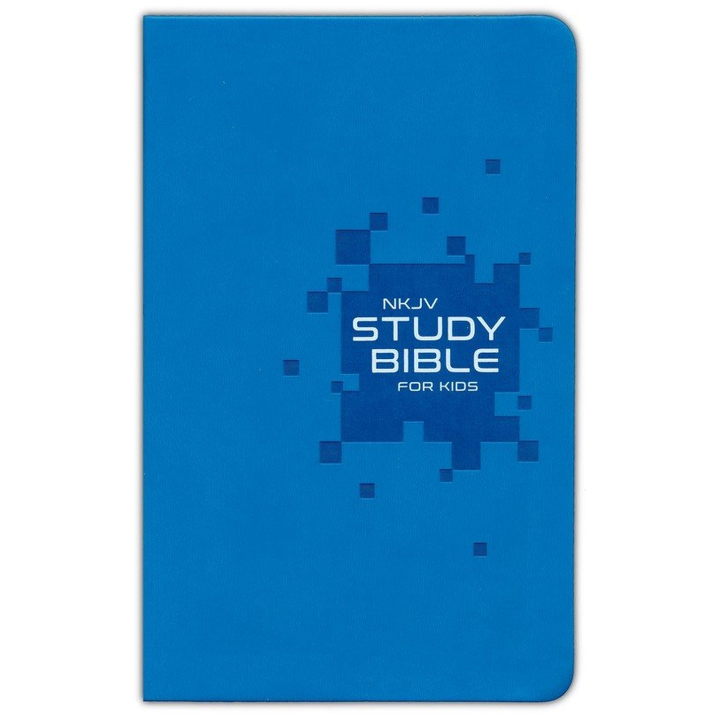 NKJV Study Bible for Kids, Blue Leather Soft, Ages 8-17