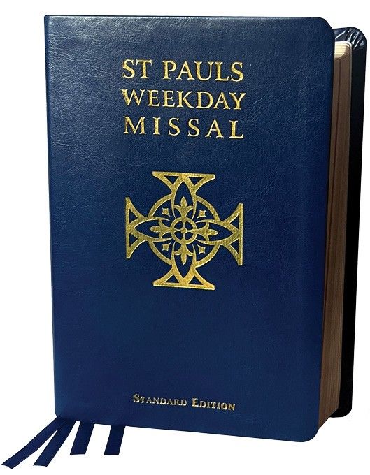 Weekday Missal - Blue Hard  Cover (Mon - Sat)