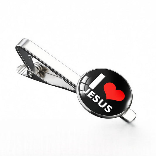 Tie Clip Loves Love Jesus