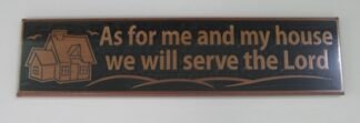 Wooden Plaque As For Me 40cm