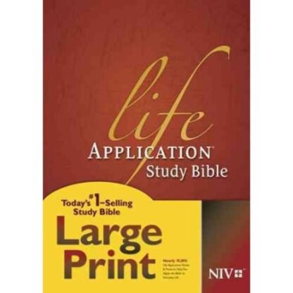 LIFE AAPICATION STUDY BIBLE LARGE PRINT NIV CHRISTIAN GIFT STORE SYDNEY
