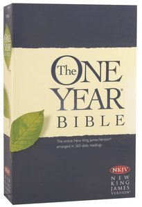 NKJV One Year Bible (Black Letter Edition)