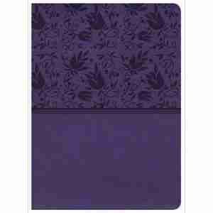 Holman Study Bible - NKJV Edition - Purple LeatherTouch - Indexed - Shofar Christian Shop