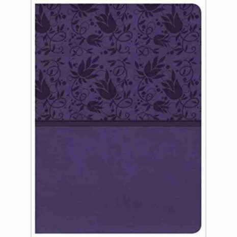Holman Study Bible - NKJV Edition - Purple LeatherTouch - Indexed - Shofar Christian Shop