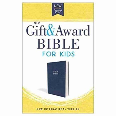 NIV Gift and Award Bible For Kids Blue - Red Letter Edition - Shofar Christian Shop