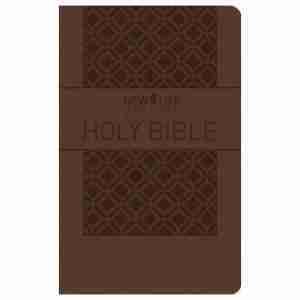 NLV Study Bible with Topical Outlines–imitation leather, brown - Shofar Christian Shop