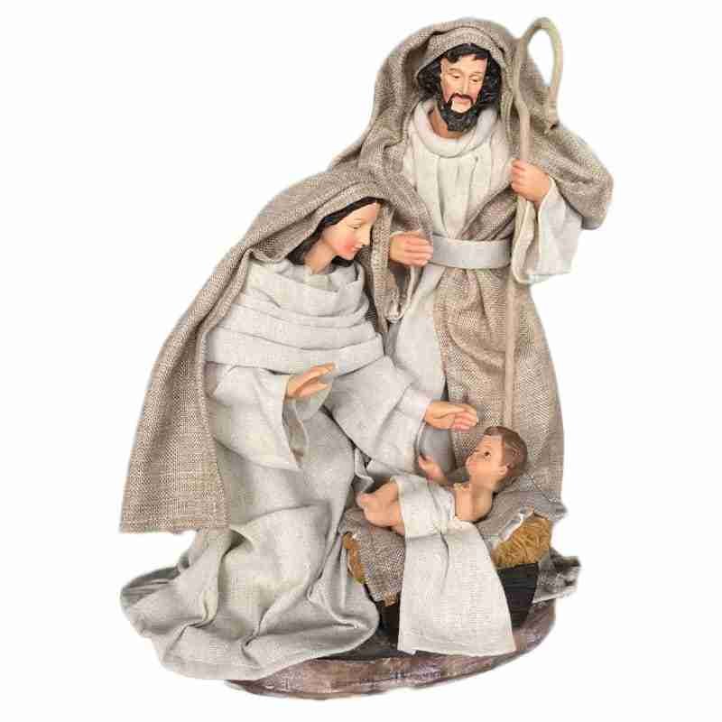 Religious Gifting Christmas Fabric Nativity Scene – Holy Family - Shofar Christian Shop