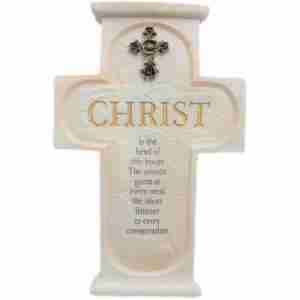 Resin Cross – Christ The Head - Shofar Christian Shop