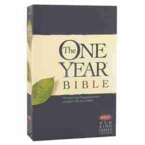 The One Year Bible NKJV - Softcover - Paperback – 2011 - Shofar Christian Shop